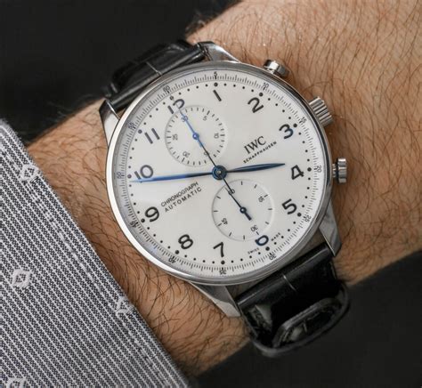 iwc portuguese chronograph replica review|iwc portugieser chronograph 150 years.